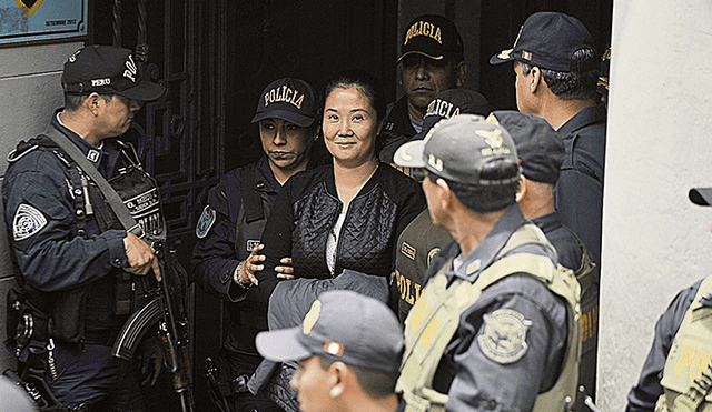 Fiscal José Domingo Pérez interroga a Keiko Fujimori por nueva versión sobre aportes