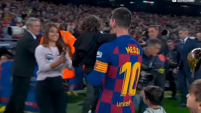 Lionel Messi sorprende con tierno gesto