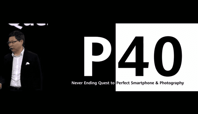 Lanzamiento de la serie Huawei P40.