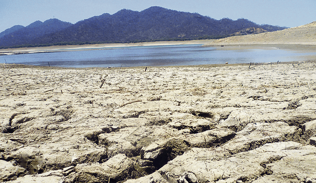 Déficit. Por falta de lluvias los reservorios no acumulan agua suficiente para irrigar miles de hectáreas de cultivos.