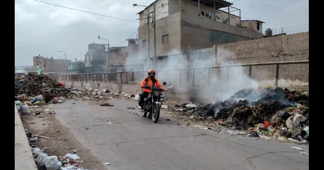 La contaminación en la avenida Chiclayo afecta la salud pública, sostuvo la Defensoría. Foto: difusión