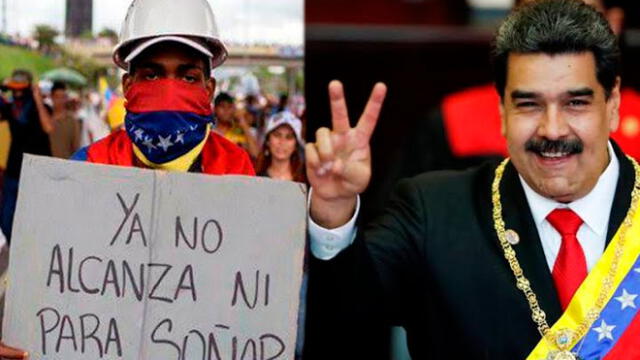 Crisis en Venezuela. Foto: Composición