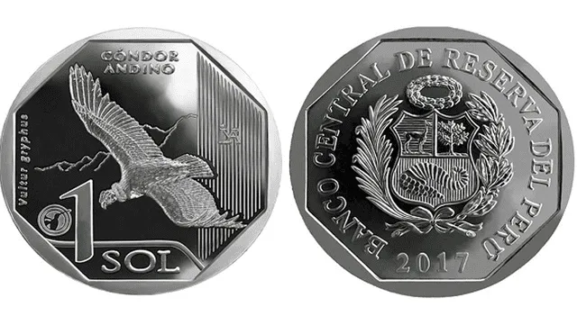 BCR presenta nueva moneda de S/1 alusiva al cóndor andino