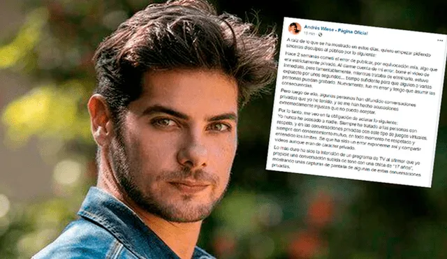 Andrés Wiese Sergio Galliani defiende al actor tras denuncia de acoso sexual de Mayra Couto y una menor de edad