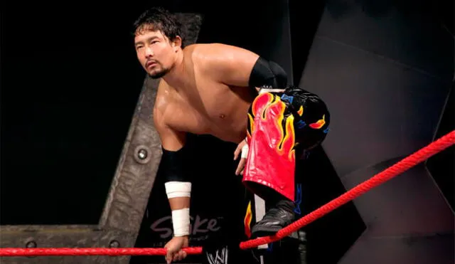 WWE: Tajiri se retira de la lucha libre profesional