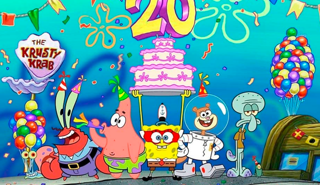 Bob Esponja: los 20 años de la recordada serie animada de Nickelodeon 