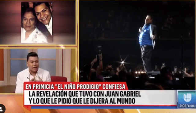 Hijo no reconocido de Juan Gabriel cuenta la inquietante revelación que le hizo el cantante [VIDEO]