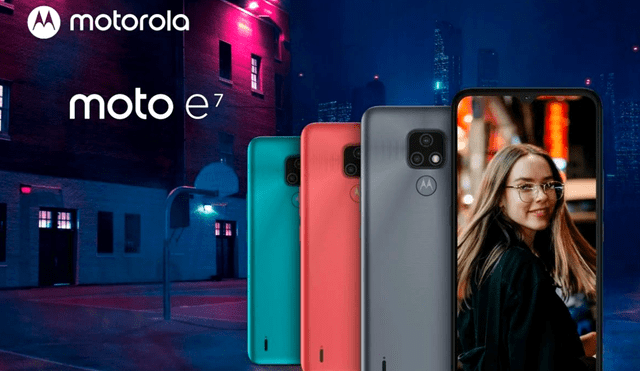 Lanzamiento oficial del nuevo Moto E7. Foto: Motorola