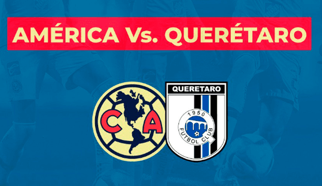 América vs Querétaro por la fecha 10 de la Liga MX. Foto: Twitter América.