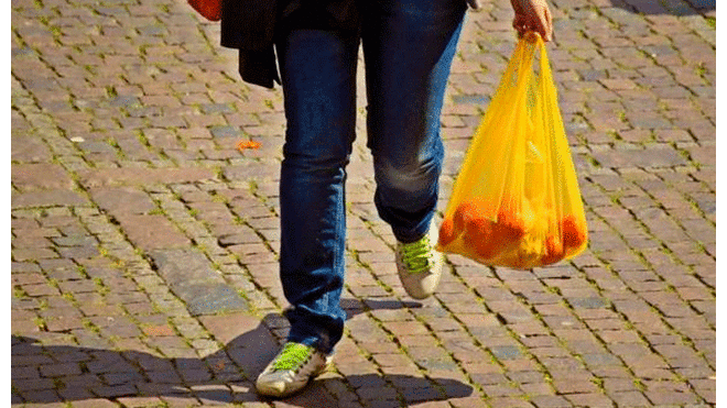 Chile prohibió las bolsas de plástico. Foto: difusión.