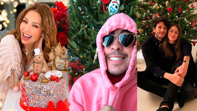 Así celebraron la Navidad los famosos de todo el mundo