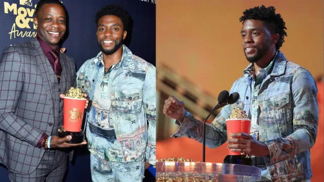 MTV Movie & TV Awards: Chadwick Boseman regaló su premio a un héroe de verdad. ¿Quién es?