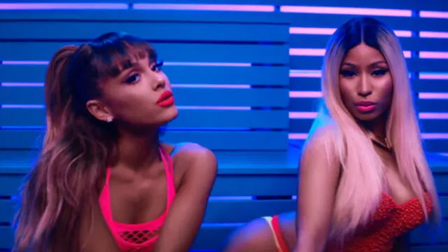 Instagram: Ariana Grande y Nicki Minaj se reencuentran y comparten atrevido video