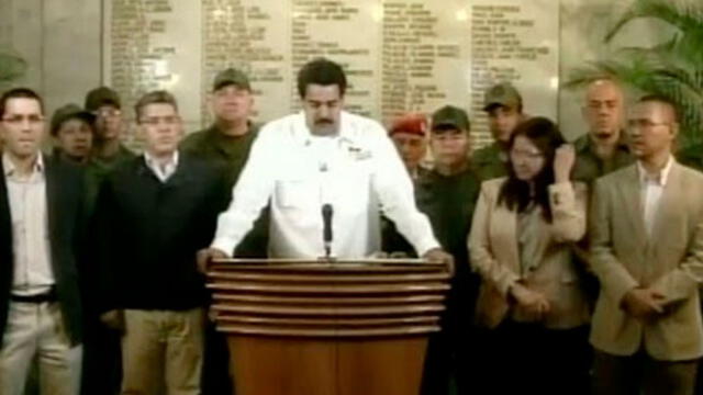 Para ese momento, Nicolás Maduro era el vicepresidente de Venezuela. Foto: captura de video.