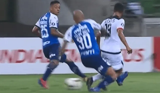 Melgar vs Palmeiras: brutal falta de Felipe Melo a Alexis Arias en Copa Libertadores [VIDEO]