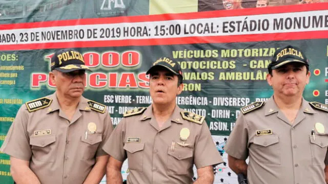 6 mil policías para la Copa Libertadores: PNP revela plan de seguridad para la final [VIDEO]