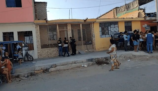 Policia investiga balacera que dejó a dos personas graves en Sullana. Foto: La República.