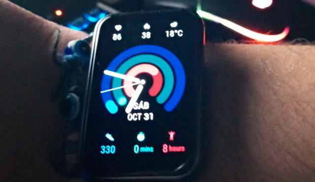 Huawei Watch Fit es un smartwatch que nos invita a mantenernos activos durante todo el día para evitar el sedentarismo. Foto: Jose Santana