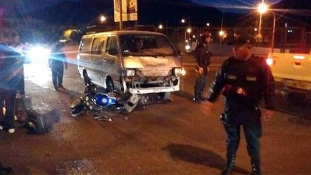 Accidente de tránsito en Moquegua deja a dos jóvenes heridos