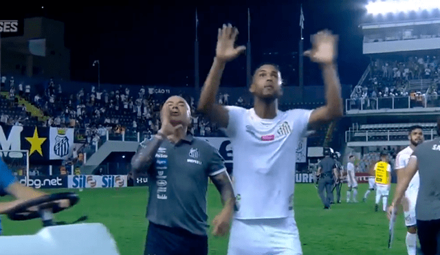 Sampaoli insulta a hincha de Santos FC. Foto: Captura/Sport TV