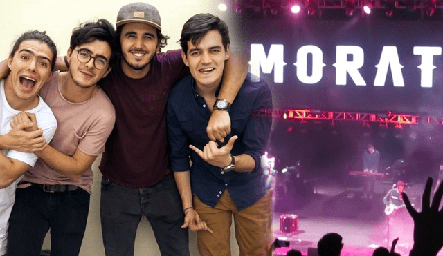 Morat brindó el segundo de sus conciertos en Perú el último 30 de noviembre. Foto: composición/Twitter/YouTube
