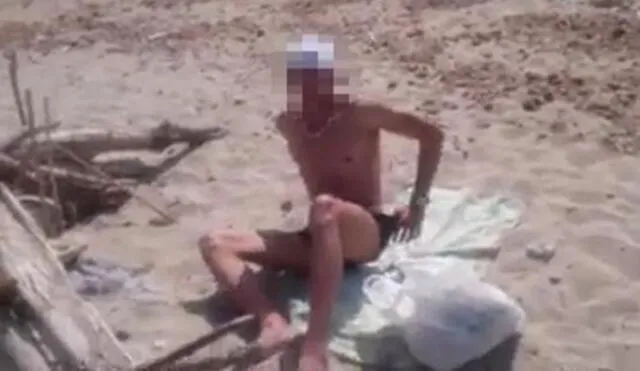 Repudio en Facebook por video de hombre que se masturbaba en la playa mirando a chica 