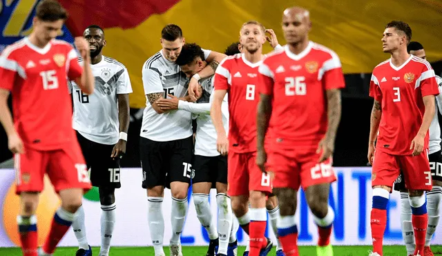 Alemania apabulló 3-0 a Rusia en un amistoso de Fecha FIFA 2018 [RESUMEN y GOLES]