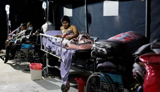 Los heridos son atendidos en el hospital regional de Ayacucho tras una jornada de protestas. Foto: EFE/ Miguel Gutiérrez