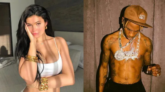 Kylie Jenner y Travis Scott son viral al posar desnudos para Playboy