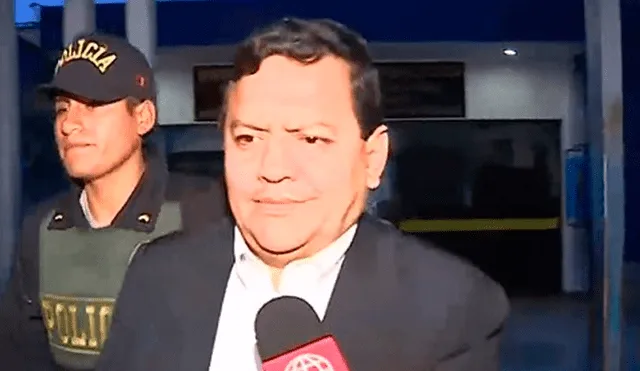 Excongresista. Gustavo Pachecho, fue arrestado por provocar accidente e intentar fugarse. Foto: Captura