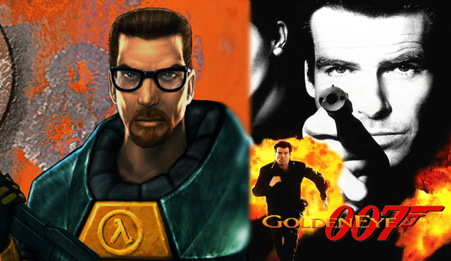 Video revelaría que creación de Half Life estuvo inspirada por GoldenEye 007