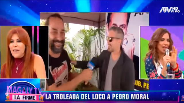 Pedro Moral encara a Magaly Medina por burlas en su programa