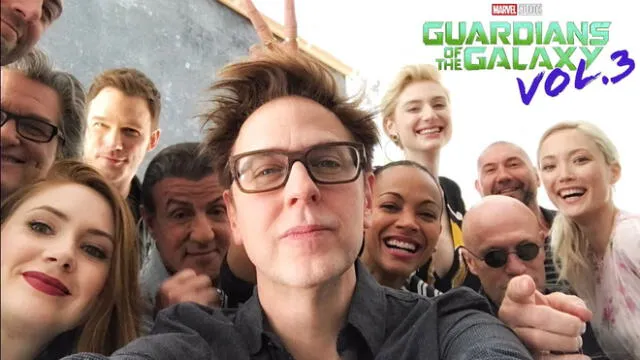 James Gunn: tras su regreso el elenco de Guardianes de la Galaxia se pronuncian 