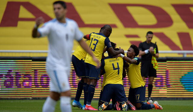 Uruguay visita a Ecuador por la jornada 2 de las Eliminatorias a Qatar 2022. Foto: EFE
