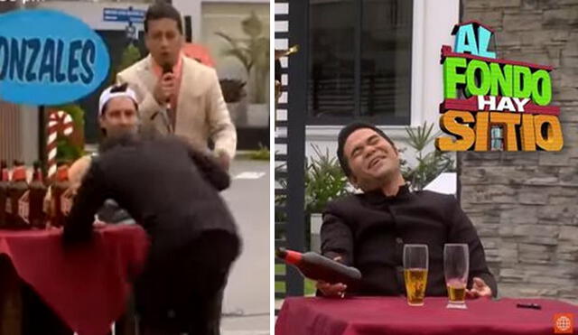 "Al fondo hay sitio" ha mostrado una hilarante escena con Hiro ebrio. Foto: América TV