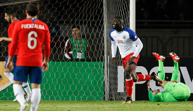 Chile vs. Haití: Pierrot superó a la defensa chilena y decretó el 1-0 [VIDEO]