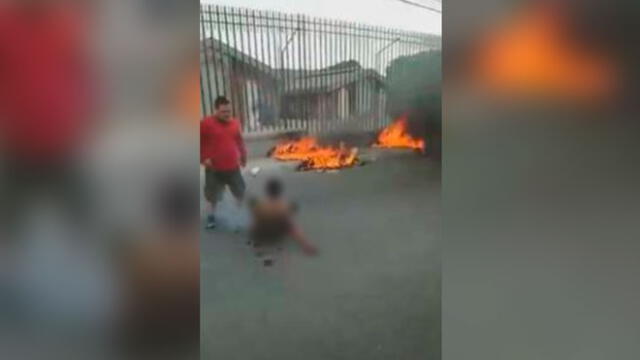 Guatemala: Taxistas atrapan y queman vivos a dos presuntos sicarios [VIDEO]