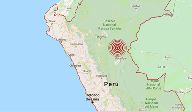 IGP registró sismo de magnitud 4.2 en Loreto