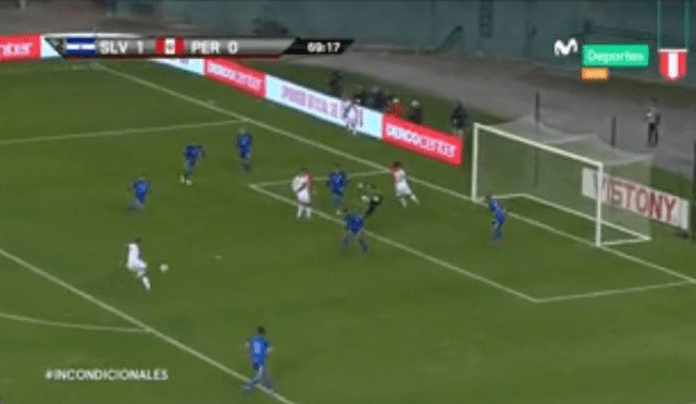 Perú vs El Salvador: Jefferson Farfán se pierde el empate de forma increíble [VIDEO]