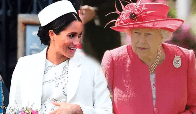 Meghan Markle hace desaire a la reina Isabel II por el nacimiento de su primogénito