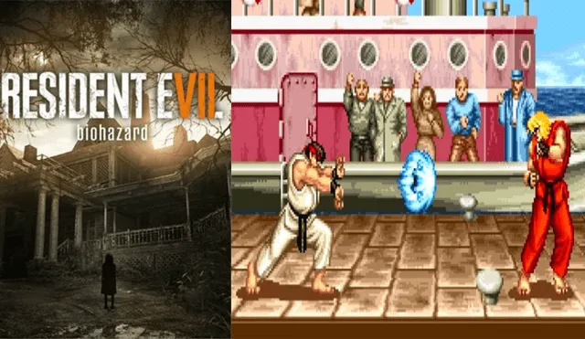 Resident Evil 7 y Street Fighter II son los juegos más exitosos de estas franquicias. Foto: Capcom