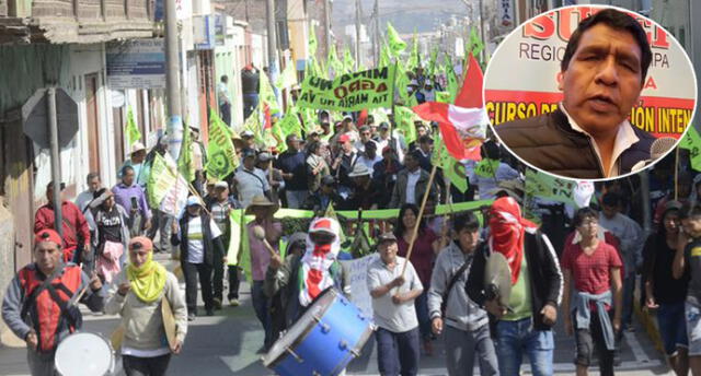 Arequipa: docentes evalúan sumarse a paro indefinido contra Tía María