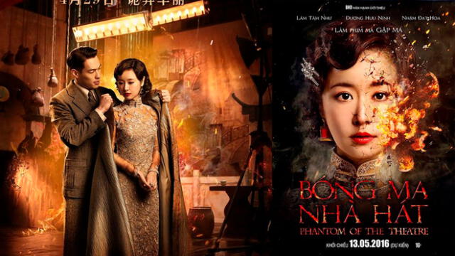 Lam Tam Nhu protagonizó la película "Phantom of the Theatre" del 2016.