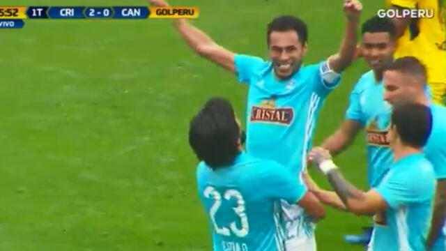 Carlos Lobatón y el golazo que anotó en la goleada de Sporting Cristal ante Cantolao [VIDEO]