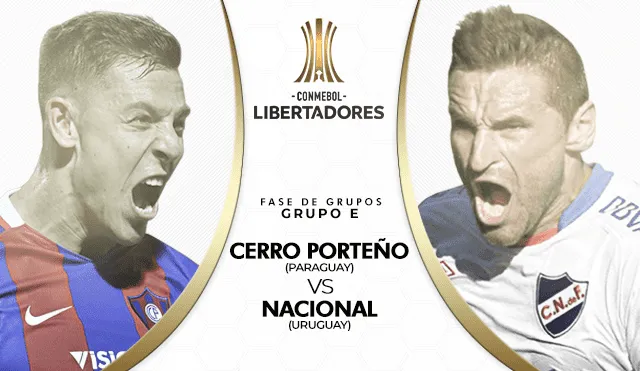 Cerro Porteño superó 1-0 a  Nacional por el Grupo E de la Copa Libertadores [RESUMEN]