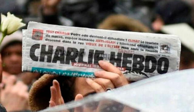 'Charlie Hebdo' expresó su "sentimiento de horror y revuelta" por lo ocurrido, un suceso que se produce cinco años después del ataque terrorista que sufrieron en 2015. Foto: AFP