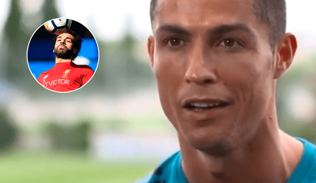 Cristiano Ronaldo: lo compararon con Salah y su respuesta sorprendió a todos [VIDEO]