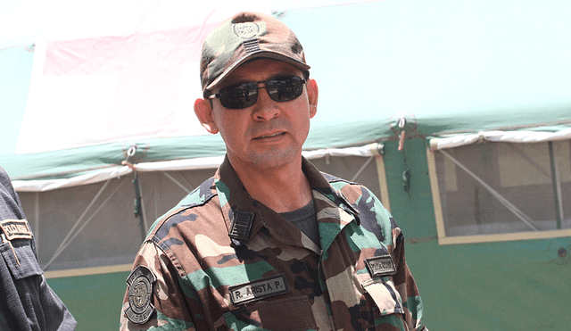 Coronel PNP Roger Arista. Foto: Virgilio Grajeda.