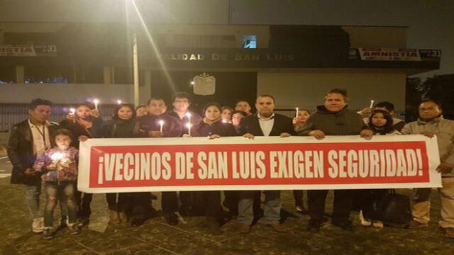 San Luis: vecinos protestan contra la inseguridad ciudadana