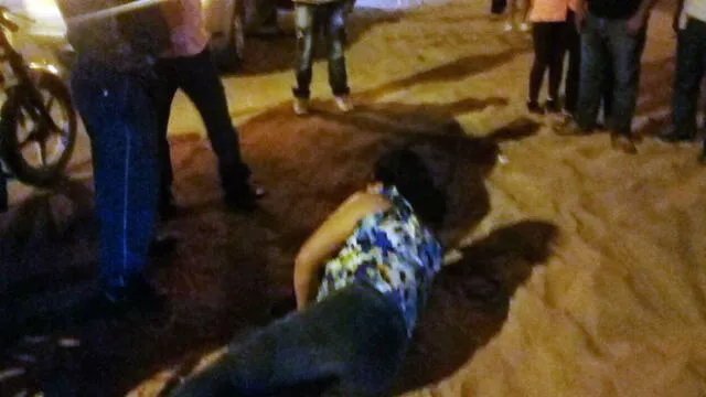 Áncash: detienen a regidor de Guadalupito por golpear a su pareja en la vía pública